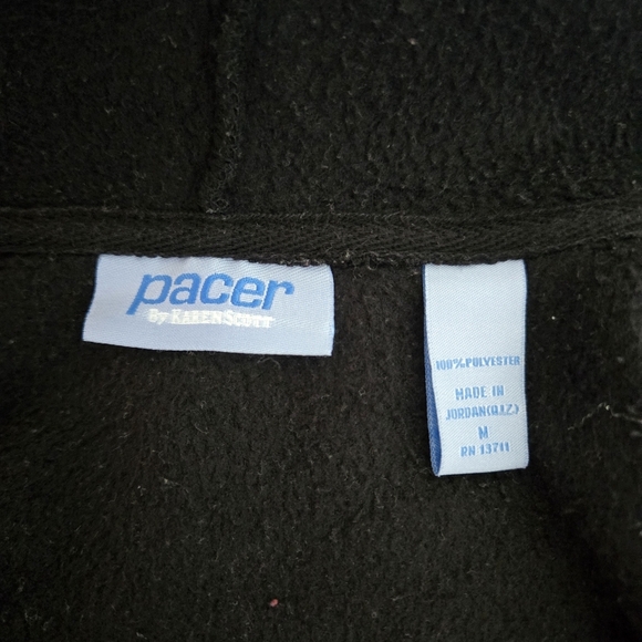 Pacer Fleece Hooded Zip Up Jacket - Picture 4 of 7